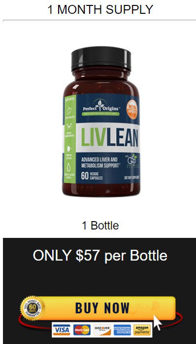 LivLean™ Supplement 1 Bottle price Just $57